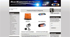 Desktop Screenshot of bestwarninglights.com